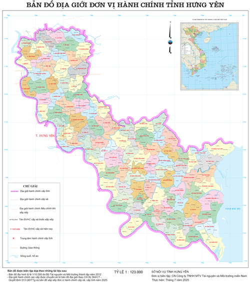 Bản đồ hành chính Xã Châu Ninh