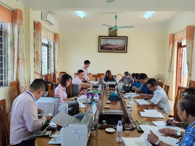 Phòng giao dịch NHCSXH Khoái Châu – Đảm bảo hoạt động tín dụng chính sách ổn định, thông suốt sau sáp nhập đơn vị hành chính tại xã Châu Ninh