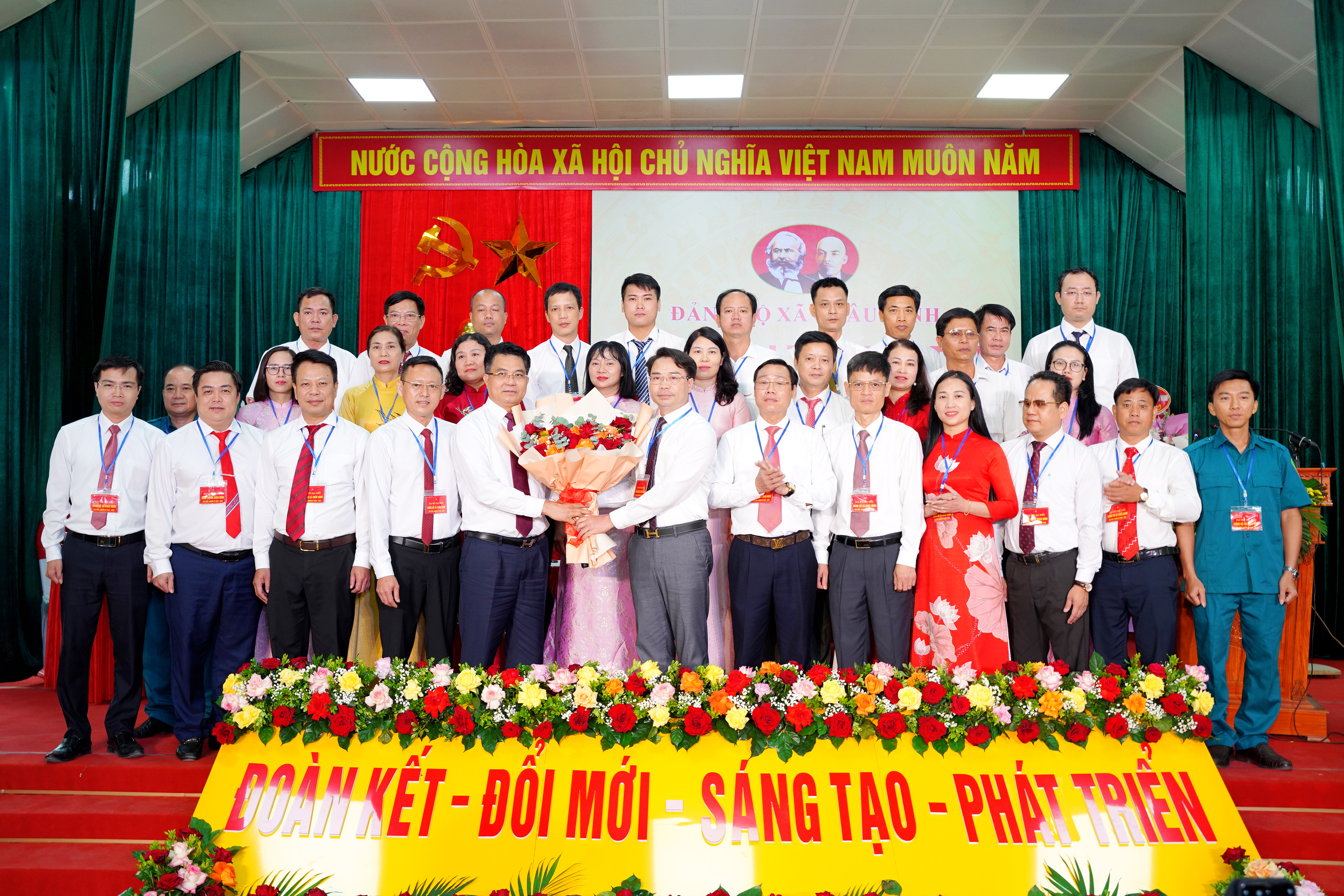 Đảng bộ xã Châu Ninh tổ chức thành công Đại hội đại biểu lần thứ I, nhiệm kỳ 2025–2030