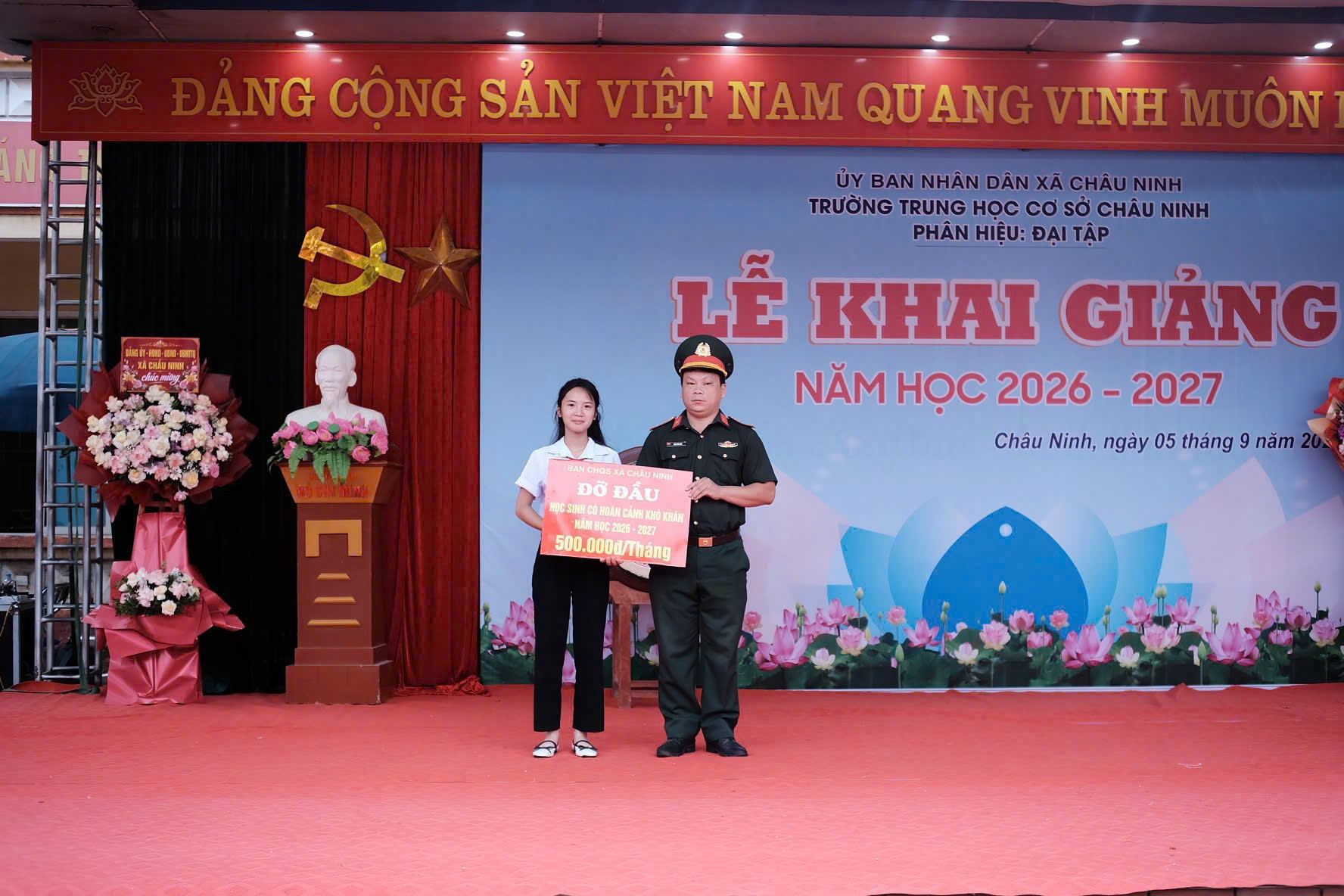 Ban chỉ huy Quân sự xã Châu Ninh triển khai mô hình "Dân vận khéo" năm 2026
