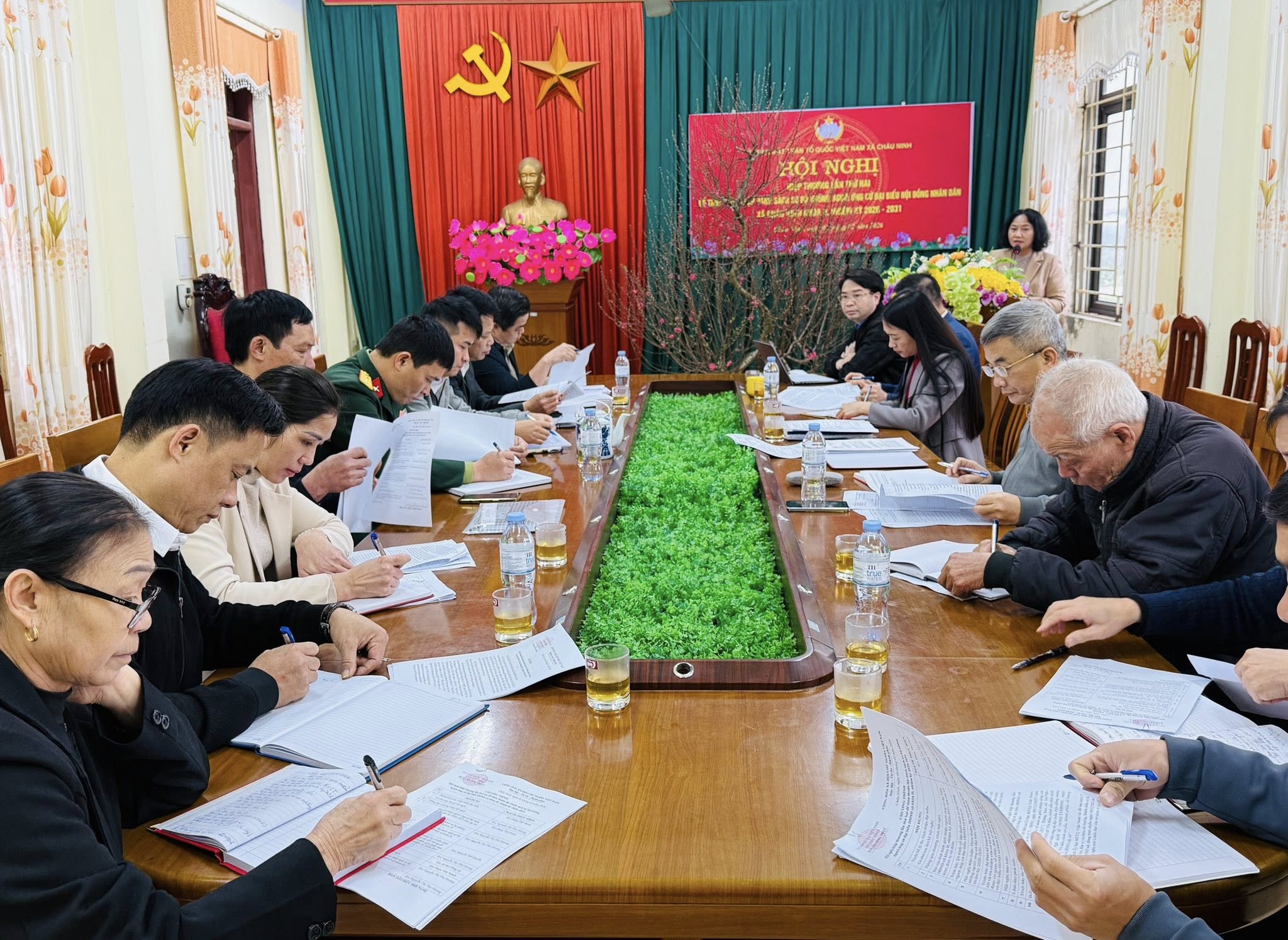 Xã Châu Ninh tổ chức hội nghị Hiệp thương lần thứ hai