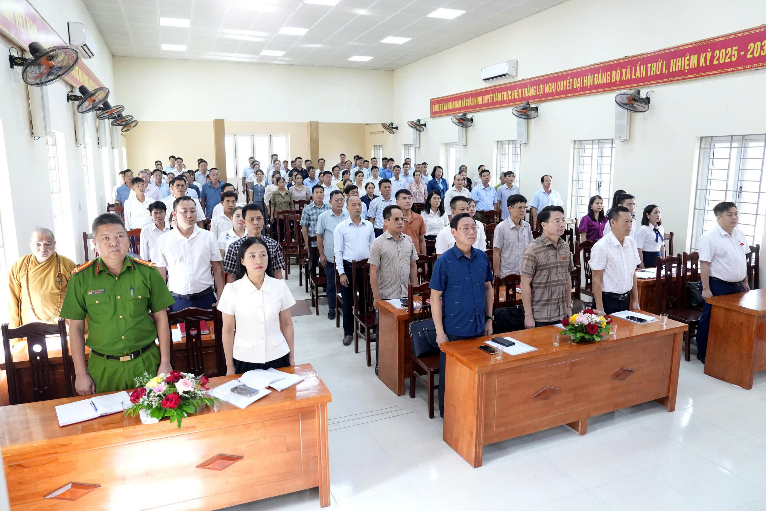 HĐND xã Châu Ninh tổ chức Kỳ họp thứ 2, khóa I nhiệm kỳ 2021 – 2026