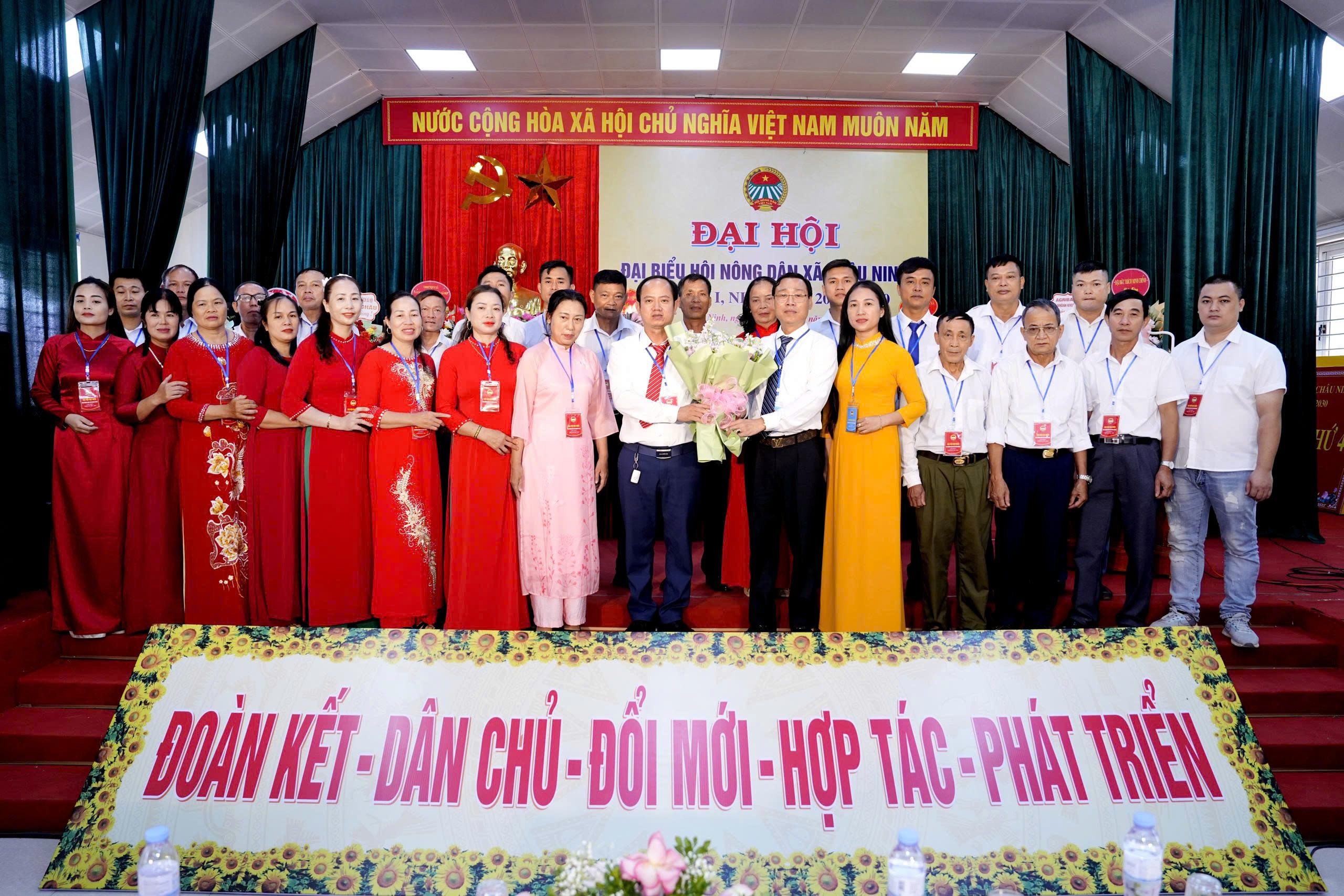 Đại hội đại biểu Hội Nông dân xã Châu Ninh lần thứ I, nhiệm kỳ 2025-2030