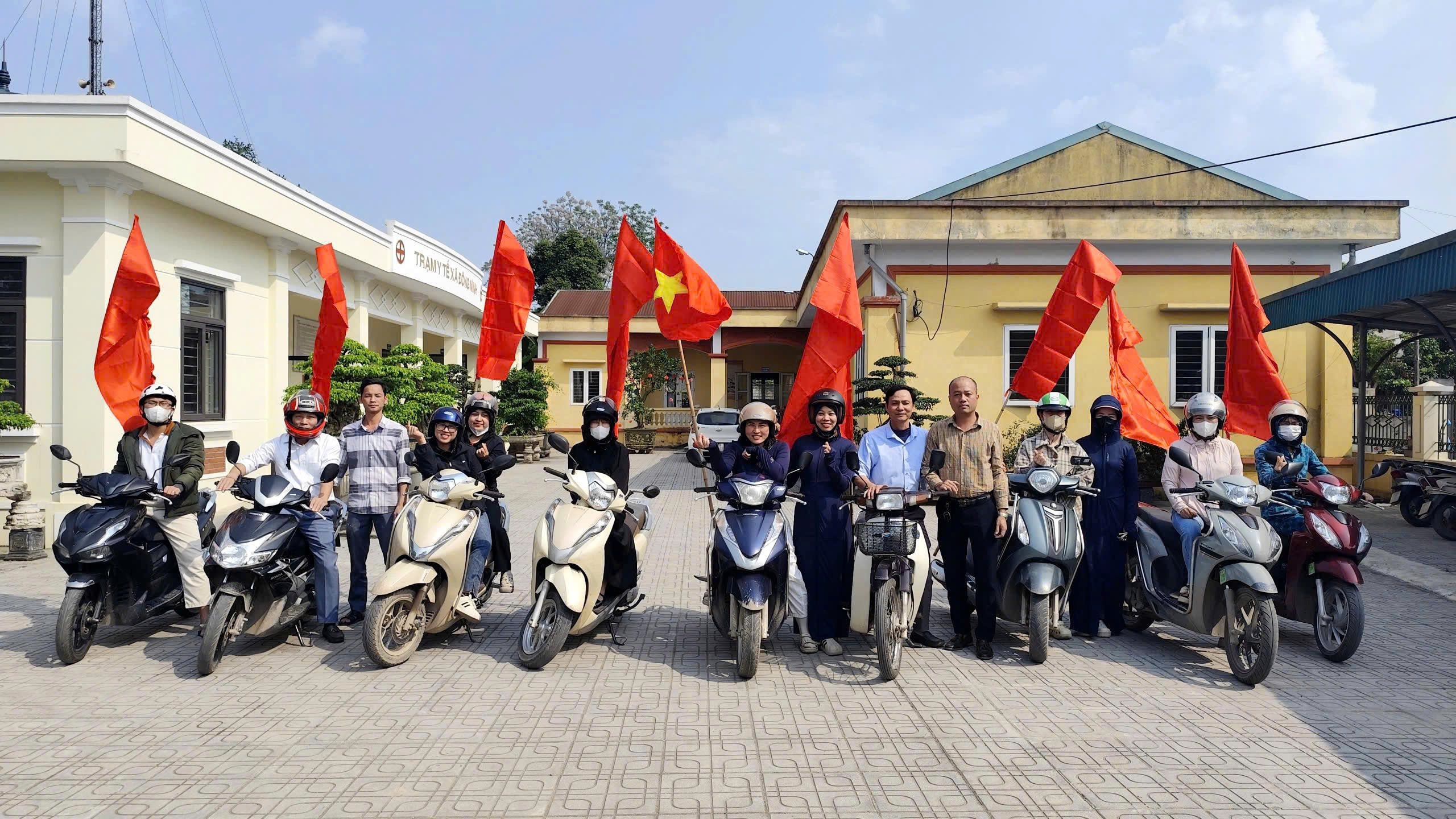 Xã Châu Ninh tăng cường tuyên truyền lưu động về bầu cử