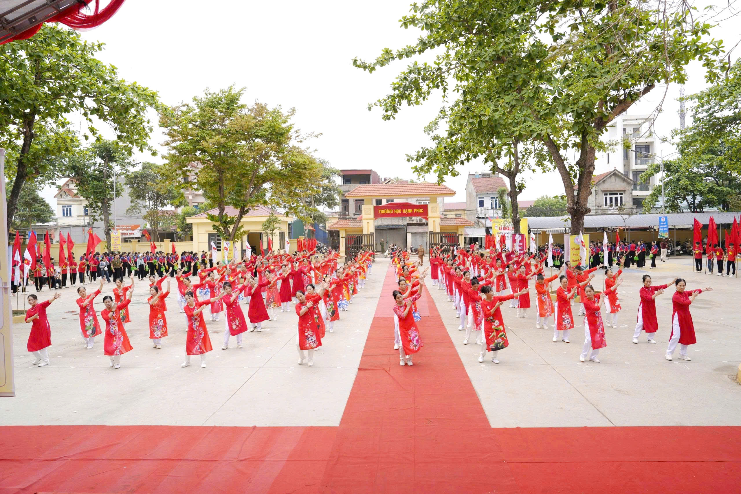 Tổng duyệt chương trình Đại hội Thể dục thể thao xã Châu Ninh lần thứ I, năm 2026