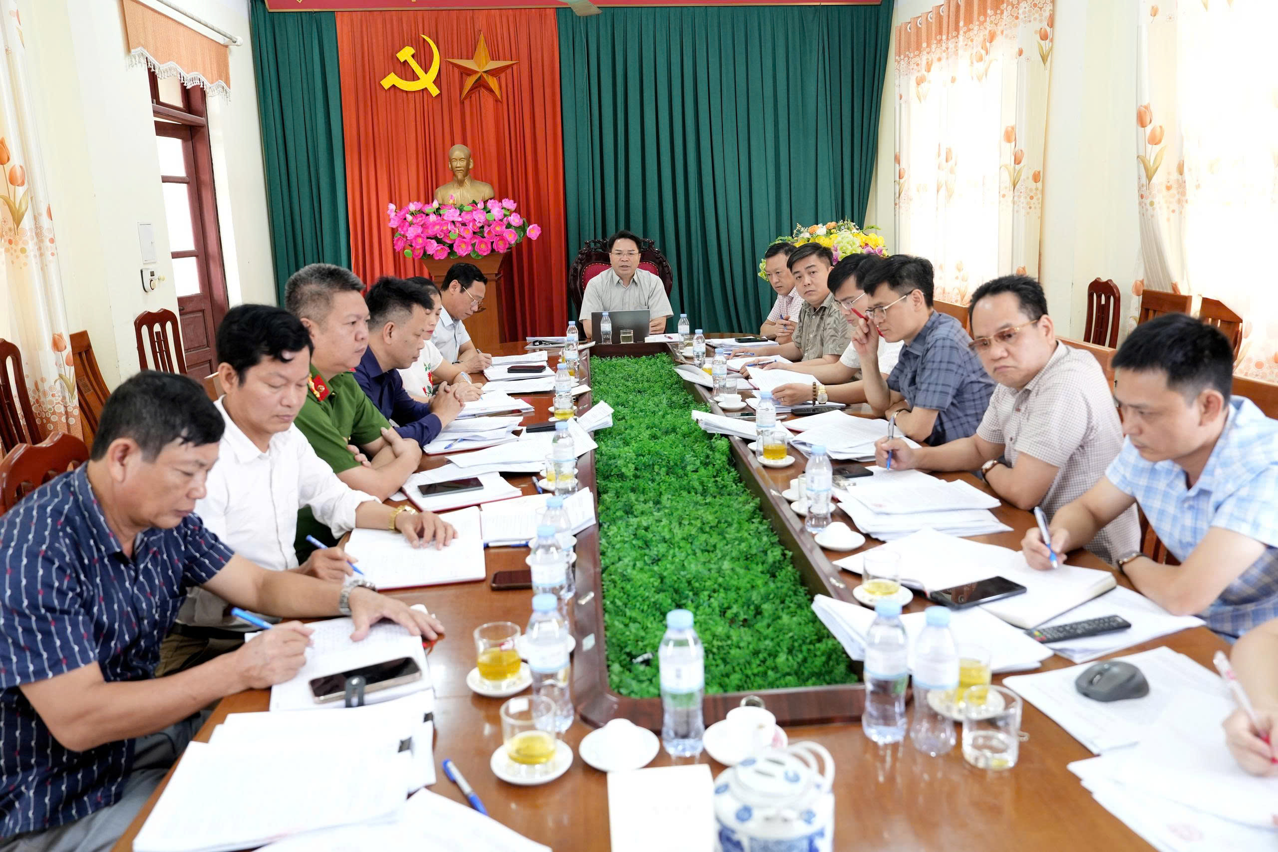 Triển khai phương án sắp xếp, tổ chức lại thôn trên địa bàn xã Châu Ninh