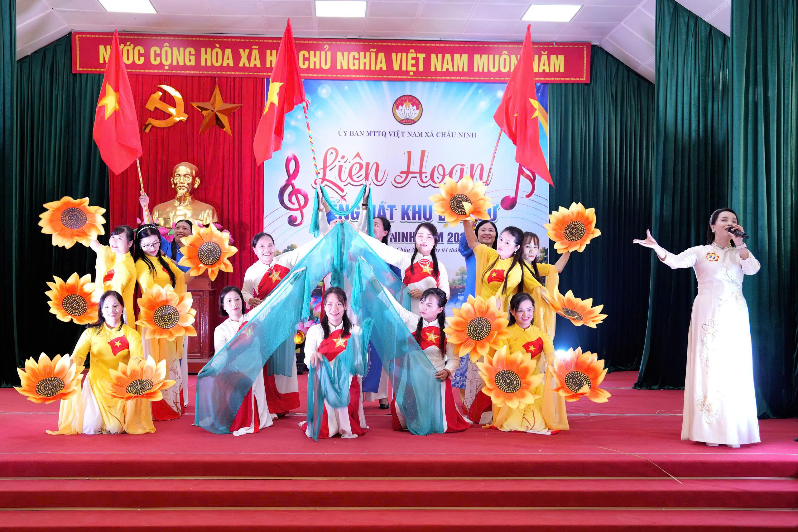 Xã Châu Ninh tổ chức Liên hoan “Tiếng hát khu dân cư” năm 2026
