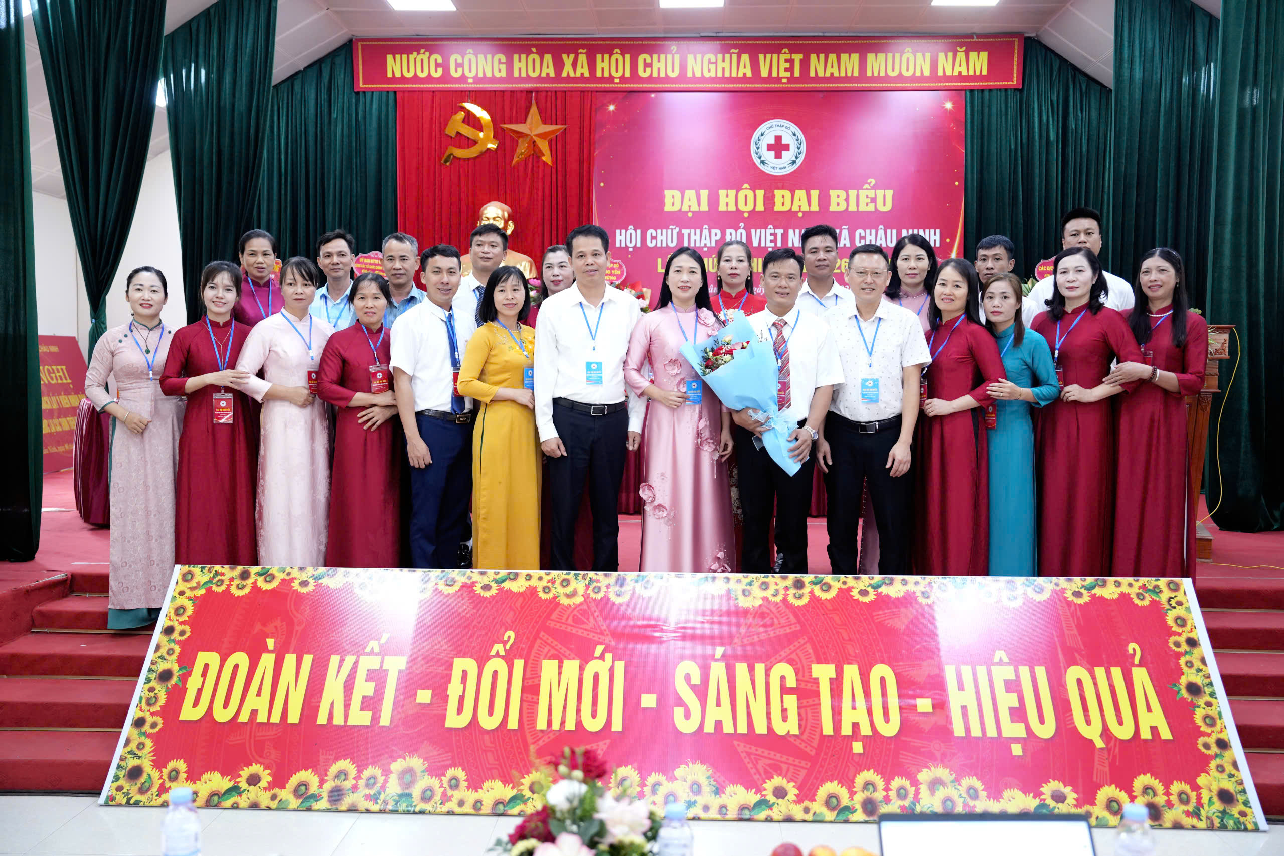 Đại hội đại biểu Hội Chữ thập đỏ xã Châu Ninh lần thứ I, nhiệm kỳ 2026-2031