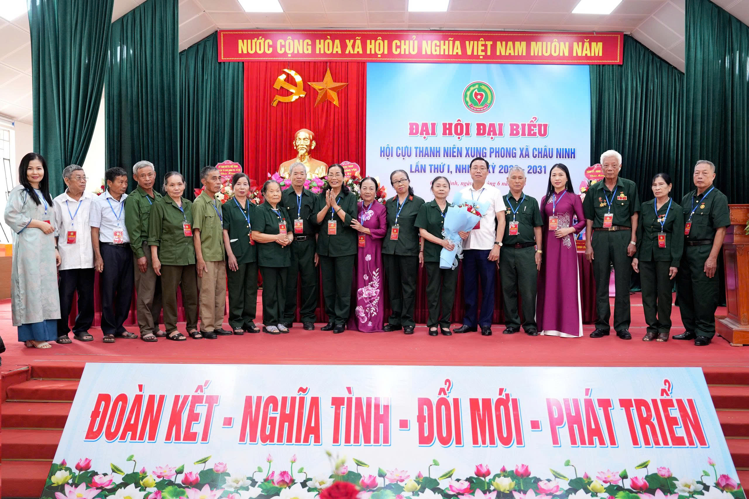 Xã Châu Ninh tổ chức Đại hội đại biểu Hội Cựu Thanh niên xung phong lần thứ I, nhiệm kỳ 2026 – 2031